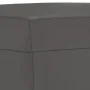 Gray synthetic leather footstool 60x50x41 cm by vidaXL, Ottomans - Ref: Foro24-349338, Price: 53,07 €, Discount: %