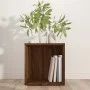 Side table made of brown oak plywood, 33x33x34.5 cm by vidaXL, Side tables - Ref: Foro24-816022, Price: 23,04 €, Discount: %
