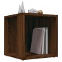 Beistelltisch Eiche braun Sperrholz 33x33x34,5 cm von vidaXL, Seitentische - Ref: Foro24-816022, Preis: 23,34 €, Rabatt: %