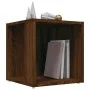 Side table made of brown oak plywood, 33x33x34.5 cm by vidaXL, Side tables - Ref: Foro24-816022, Price: 23,04 €, Discount: %