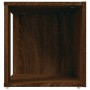 Beistelltisch Eiche braun Sperrholz 33x33x34,5 cm von vidaXL, Seitentische - Ref: Foro24-816022, Preis: 23,34 €, Rabatt: %
