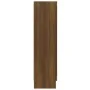 Eiche braun Sperrholz Vitrine 82,5x30,5x115 cm von vidaXL, Bücherregale und Regale - Ref: Foro24-815620, Preis: 99,99 €, Raba...