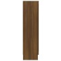 Plywood oak brown showcase 82.5x30.5x115 cm by vidaXL, Bookcases and shelves - Ref: Foro24-815620, Price: 101,74 €, Discount: %