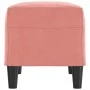 Pink velvet bench 70x35x41 cm by vidaXL, Banks - Ref: Foro24-349400, Price: 48,62 €, Discount: %