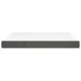 Colchón muelles ensacados terciopelo gris oscuro 180x200x20 cm de vidaXL, Colchones - Ref: Foro24-347849, Precio: 236,08 €, D...
