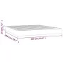 Dunkelgraue Taschenfederkernmatratze aus Samt, 180 x 200 x 20 cm von vidaXL, Matratzen - Ref: Foro24-347849, Preis: 236,12 €,...
