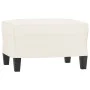 Cream synthetic leather footrest 60x50x41 cm by vidaXL, Ottomans - Ref: Foro24-349336, Price: 57,11 €, Discount: %