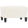 Fußstütze aus Kunstleder creme 60x50x41 cm von vidaXL, Osmanen - Ref: Foro24-349336, Preis: 57,93 €, Rabatt: %