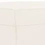 Cream synthetic leather footrest 60x50x41 cm by vidaXL, Ottomans - Ref: Foro24-349336, Price: 57,11 €, Discount: %