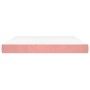 Colchón muelles ensacados terciopelo rosa 180x200x20 cm de vidaXL, Colchones - Ref: Foro24-347853, Precio: 234,50 €, Descuent...
