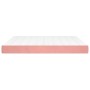 Colchón muelles ensacados terciopelo rosa 180x200x20 cm de vidaXL, Colchones - Ref: Foro24-347853, Precio: 234,50 €, Descuent...