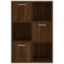 Eichenbrauner Aufbewahrungsschrank 60x29,5x90 cm von vidaXL, Bücherregale und Regale - Ref: Foro24-815455, Preis: 72,65 €, Ra...