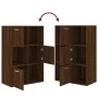Eichenbrauner Aufbewahrungsschrank 60x29,5x90 cm von vidaXL, Bücherregale und Regale - Ref: Foro24-815455, Preis: 72,65 €, Ra...