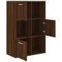 Oak brown storage cabinet 60x29.5x90 cm by vidaXL, Bookcases and shelves - Ref: Foro24-815455, Price: 74,58 €, Discount: %