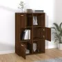 Eichenbrauner Aufbewahrungsschrank 60x29,5x90 cm von vidaXL, Bücherregale und Regale - Ref: Foro24-815455, Preis: 72,65 €, Ra...