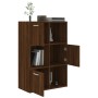 Oak brown storage cabinet 60x29.5x90 cm by vidaXL, Bookcases and shelves - Ref: Foro24-815455, Price: 74,58 €, Discount: %