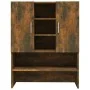 Waschmaschinenschrank in Räuchereiche 70,5x25,5x90 cm von vidaXL, Zubehör für Waschmaschinen und Trockner - Ref: Foro24-81594...