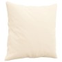 Deko-Kissen 2 Stück cremefarbener Samt 40x40 cm von vidaXL, Kissen - Ref: Foro24-349493, Preis: 21,42 €, Rabatt: %
