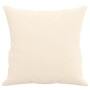 Deko-Kissen 2 Stück cremefarbener Samt 40x40 cm von vidaXL, Kissen - Ref: Foro24-349493, Preis: 21,42 €, Rabatt: %