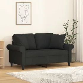 Decorative cushions 2 pcs black fabric 40x40 cm by vidaXL, Cushions - Ref: Foro24-349475, Price: 21,79 €, Discount: %