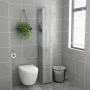 Sonoma gray engineered wood bathroom cabinet 25x26.5x170 cm by vidaXL, Bathroom furniture - Ref: Foro24-815961, Price: 56,68 ...