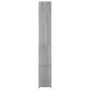 Sonoma gray engineered wood bathroom cabinet 25x26.5x170 cm by vidaXL, Bathroom furniture - Ref: Foro24-815961, Price: 56,68 ...