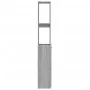 Sonoma gray engineered wood bathroom cabinet 25x26.5x170 cm by vidaXL, Bathroom furniture - Ref: Foro24-815961, Price: 56,68 ...