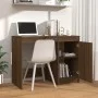 Schreibtisch aus eichenbraunem Sperrholz, 100 x 50 x 76 cm von vidaXL, Schreibtische - Ref: Foro24-815488, Preis: 67,77 €, Ra...