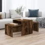 Mitteltischset aus geräuchertem Eichensperrholz, 100 x 48 x 40 cm von vidaXL, Couchtisch - Ref: Foro24-815546, Preis: 51,96 €...