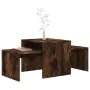 Mitteltischset aus geräuchertem Eichensperrholz, 100 x 48 x 40 cm von vidaXL, Couchtisch - Ref: Foro24-815546, Preis: 51,96 €...