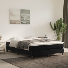 Colchón de muelles ensacados terciopelo negro 140x190x20 cm de vidaXL, Colchones - Ref: Foro24-347790, Precio: 188,37 €, Desc...