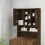Brown oak washing machine cabinet 70.5x25.5x90 cm by vidaXL, Accessories for washing machines and dryers - Ref: Foro24-815947...