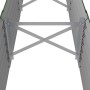 Jardinera arriate acero galvanizado verde 224x40x36 cm