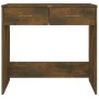 Schreibtisch aus geräuchertem Eichensperrholz, 80 x 40 x 75 cm von vidaXL, Schreibtische - Ref: Foro24-815474, Preis: 50,89 €...