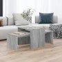 Gray Sonoma engineered wood coffee table 100x48x40cm by vidaXL, Coffee table - Ref: Foro24-815547, Price: 51,73 €, Discount: %