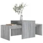 Gray Sonoma engineered wood coffee table 100x48x40cm by vidaXL, Coffee table - Ref: Foro24-815547, Price: 51,73 €, Discount: %