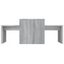 Gray Sonoma engineered wood coffee table 100x48x40cm by vidaXL, Coffee table - Ref: Foro24-815547, Price: 48,18 €, Discount: %