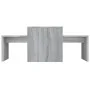 Gray Sonoma engineered wood coffee table 100x48x40cm by vidaXL, Coffee table - Ref: Foro24-815547, Price: 51,73 €, Discount: %
