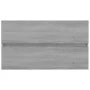 Mueble de lavabo madera contrachapada gris Sonoma 80x38,5x45cm de vidaXL, Muebles de baño - Ref: Foro24-815652, Precio: 53,87...