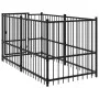 Hundezwinger aus schwarzem Stahl 193,5x97x100 cm von vidaXL, Zubehör für Hundehütten und Zäune - Ref: Foro24-171627, Preis: 1...