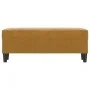 Banco de terciopelo marrón 100x35x41 cm de vidaXL, Bancos - Ref: Foro24-349428, Precio: 56,25 €, Descuento: %