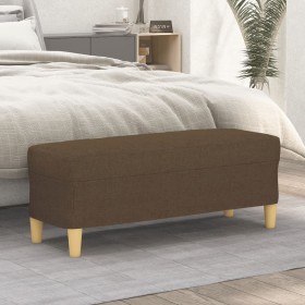 Banco de tela marrón 100x35x41 cm von vidaXL, Banken - Ref: Foro24-349378, Preis: 62,45 €, Rabatt: %