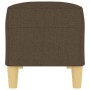 Banco de tela marrón 100x35x41 cm de vidaXL, Bancos - Ref: Foro24-349378, Precio: 62,45 €, Descuento: %