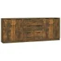 3-teiliges Sideboard aus geräuchertem Eichenholz von vidaXL, Sideboards - Ref: Foro24-3115785, Preis: 187,42 €, Rabatt: %