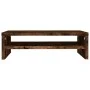 Smoked oak plywood monitor stand 42x24x13 cm by vidaXL, TV Furniture - Ref: Foro24-815267, Price: 21,89 €, Discount: %