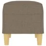 Gray taupe fabric bench 70x35x41 cm by vidaXL, Banks - Ref: Foro24-349374, Price: 52,04 €, Discount: %
