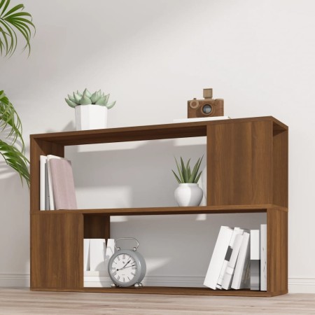 Regal aus eichenbraunem Sperrholz, 100 x 24 x 63 cm von vidaXL, Bücherregale und Regale - Ref: Foro24-816040, Preis: 38,74 €,...