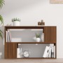 Regal aus eichenbraunem Sperrholz, 100 x 24 x 63 cm von vidaXL, Bücherregale und Regale - Ref: Foro24-816040, Preis: 38,74 €,...
