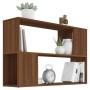 Regal aus eichenbraunem Sperrholz, 100 x 24 x 63 cm von vidaXL, Bücherregale und Regale - Ref: Foro24-816040, Preis: 38,74 €,...