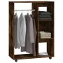 Schrank aus geräuchertem Eichensperrholz, 80 x 40 x 110 cm von vidaXL, Kleiderschränke - Ref: Foro24-815978, Preis: 66,77 €, ...